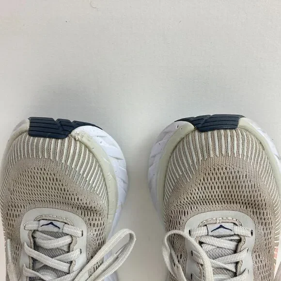 Hoka Bondi 7 Womens Running Shoes Size 6.5 M Tan Sneakers Tennis Shoes Cushioned - Picture 7 of 11